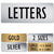 SIGNA11 LETTERS Metal Alu.Plaque Sign Door House Office Gate Letter deliveries