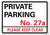 Private Parking Sign Personalised No Parking Keep Clear Metal Sign Waterproof